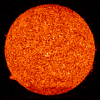 Rasterbild der Sonnenscheibe