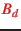 \bgroup\color{red}$B_d$\egroup