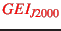 \bgroup\color{red}$GEI_{J2000}$\egroup